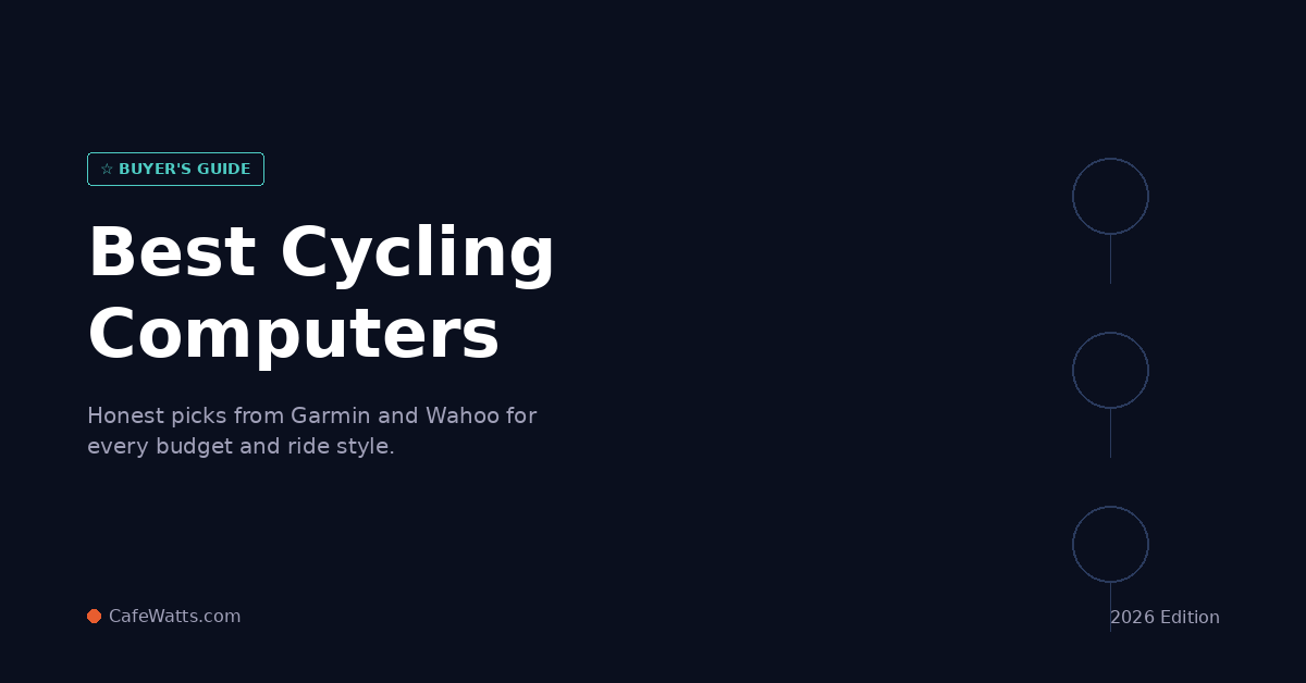 best cycling computers 2026 — CafeWatts buying guide