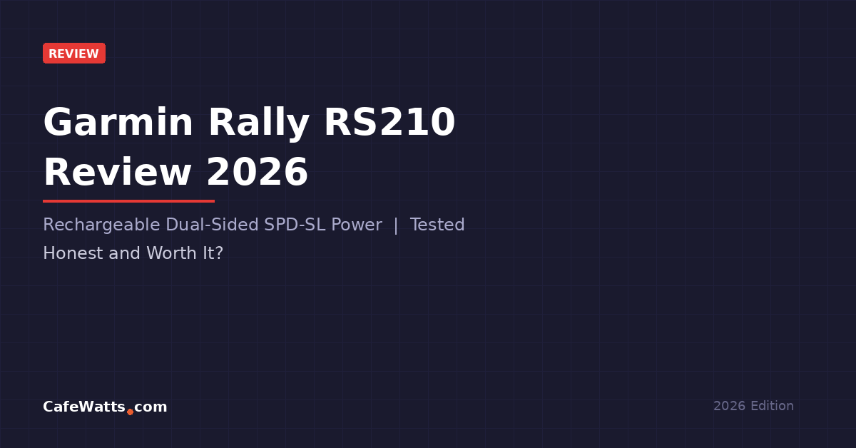 Garmin Rally RS210 Review 2026: Honest and Worth It