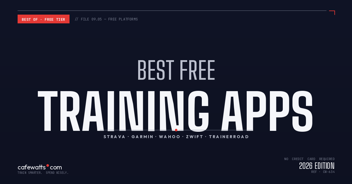 Best Free Cycling Training Apps 2026: Honest Picks